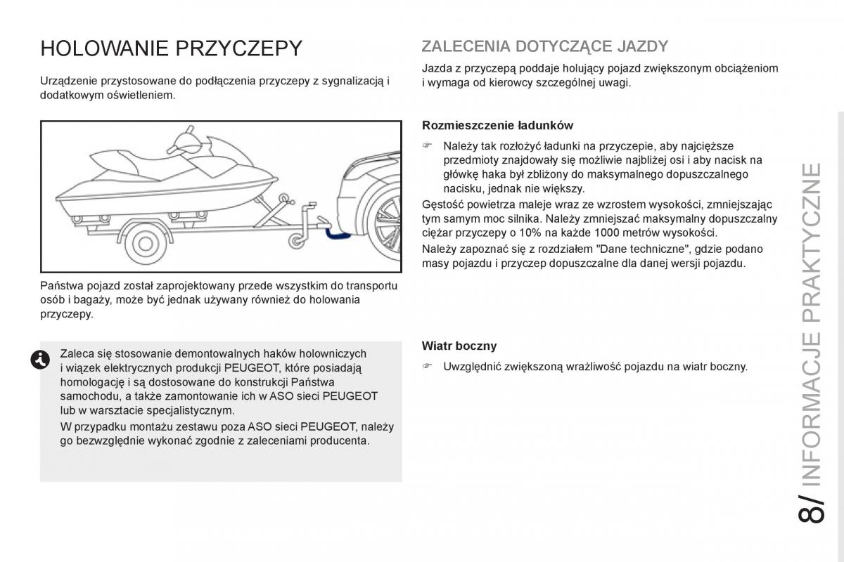 Peugeot RCZ instrukcja obslugi / page 191