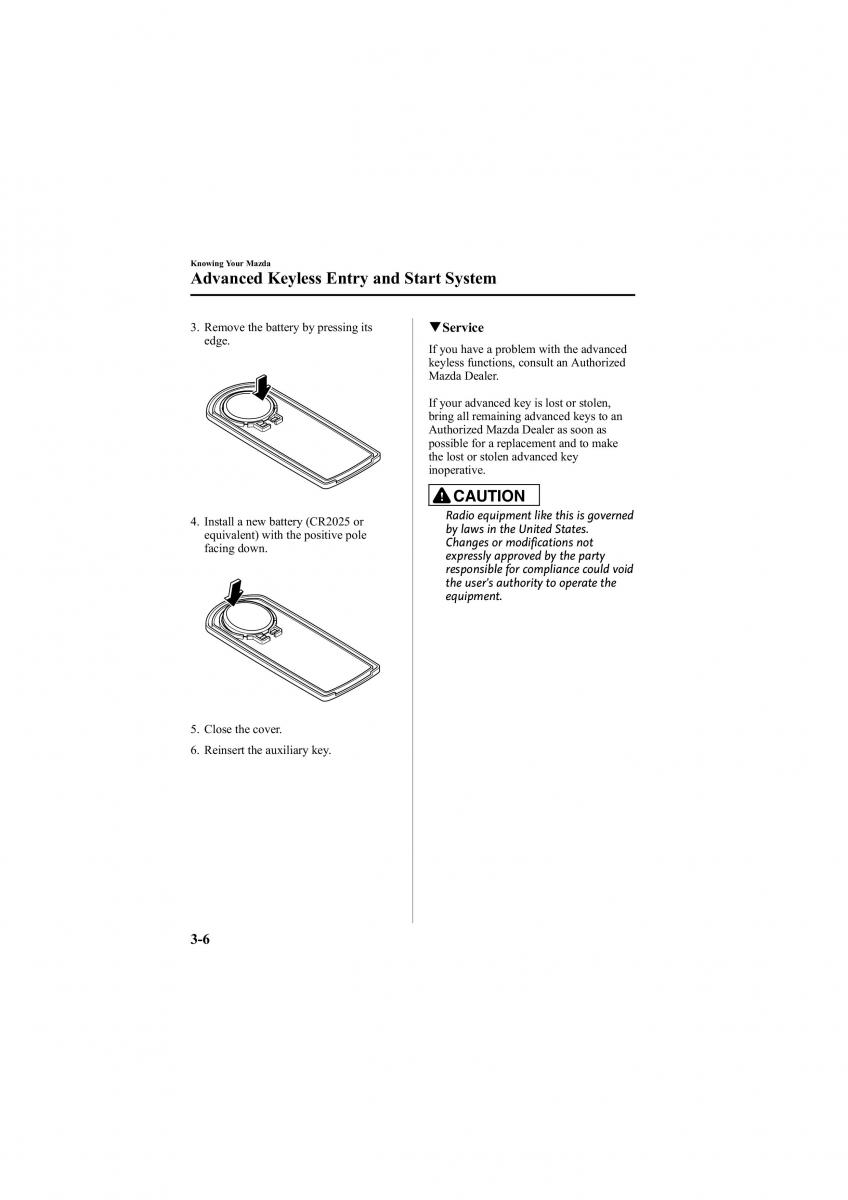 Mazda 6 II 2 owners manual / page 76