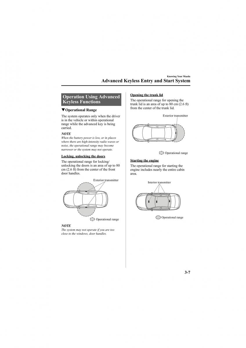 Mazda 6 II 2 owners manual / page 77