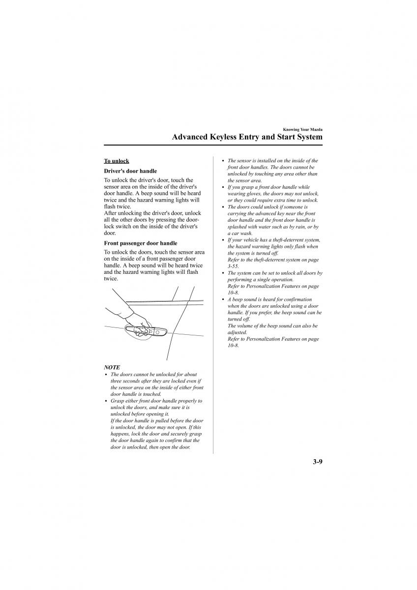 Mazda 6 II 2 owners manual / page 79