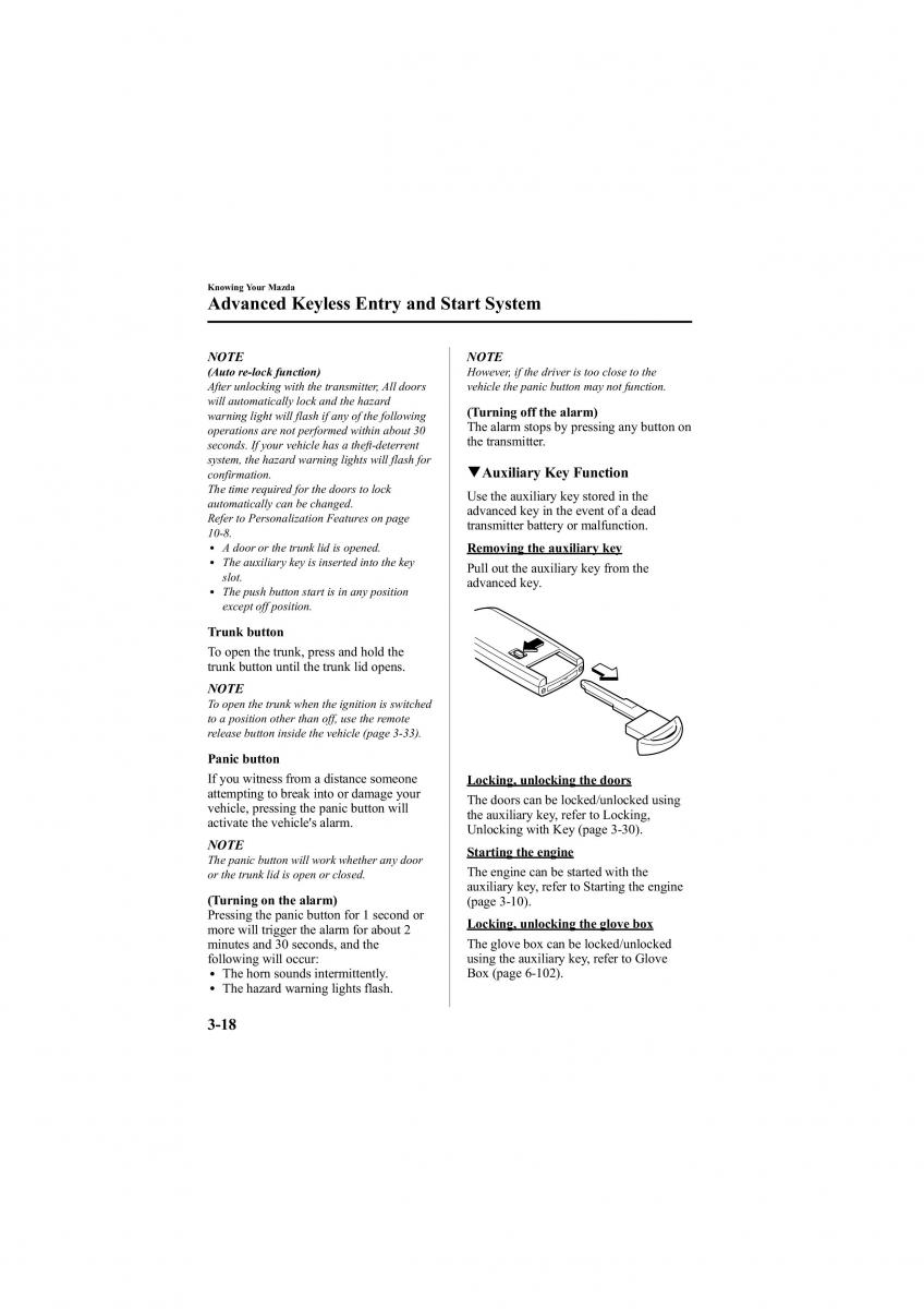 Mazda 6 II 2 owners manual / page 88