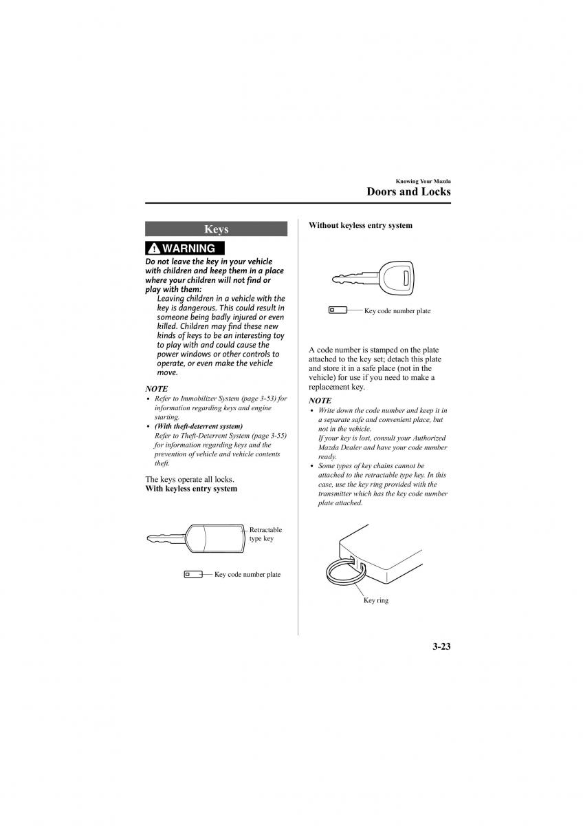 Mazda 6 II 2 owners manual / page 93