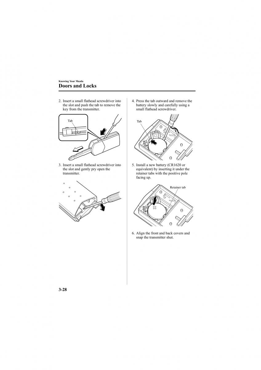 Mazda 6 II 2 owners manual / page 98