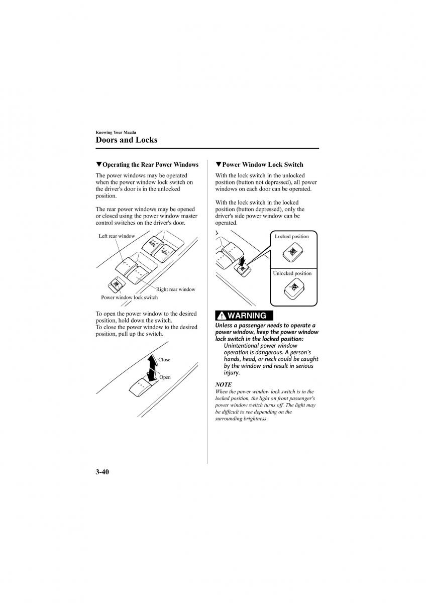 Mazda 6 II 2 owners manual / page 110