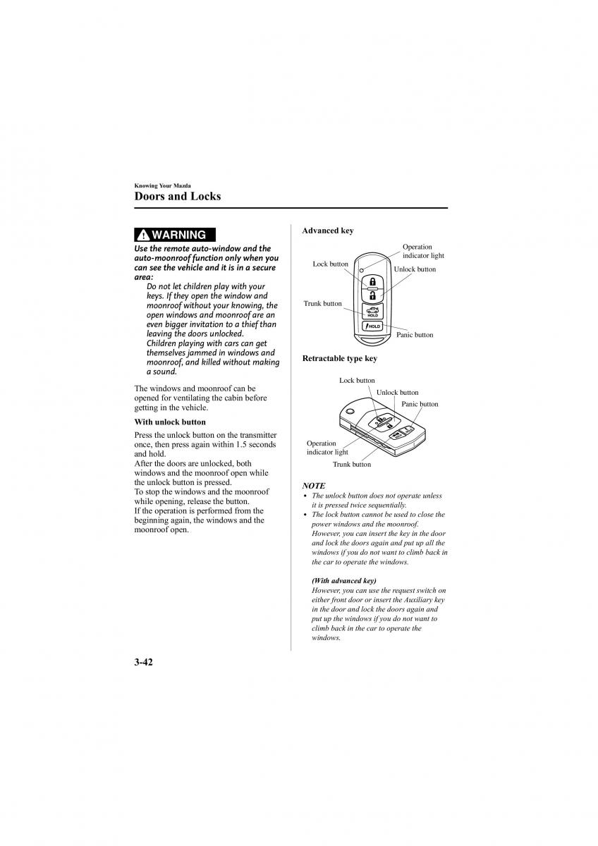 Mazda 6 II 2 owners manual / page 112