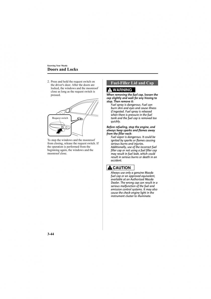 Mazda 6 II 2 owners manual / page 114