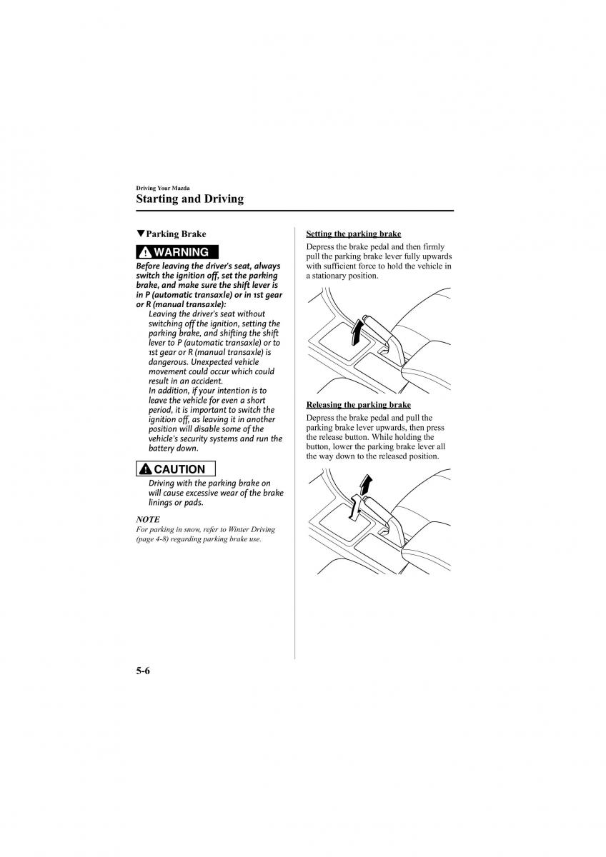 Mazda 6 II 2 owners manual / page 150