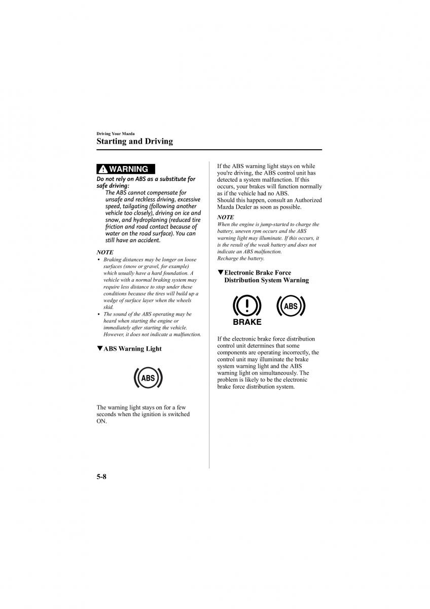 Mazda 6 II 2 owners manual / page 152