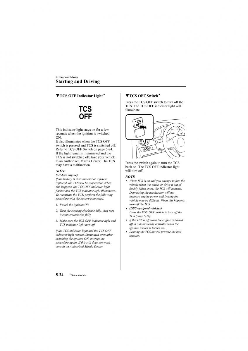 Mazda 6 II 2 owners manual / page 168