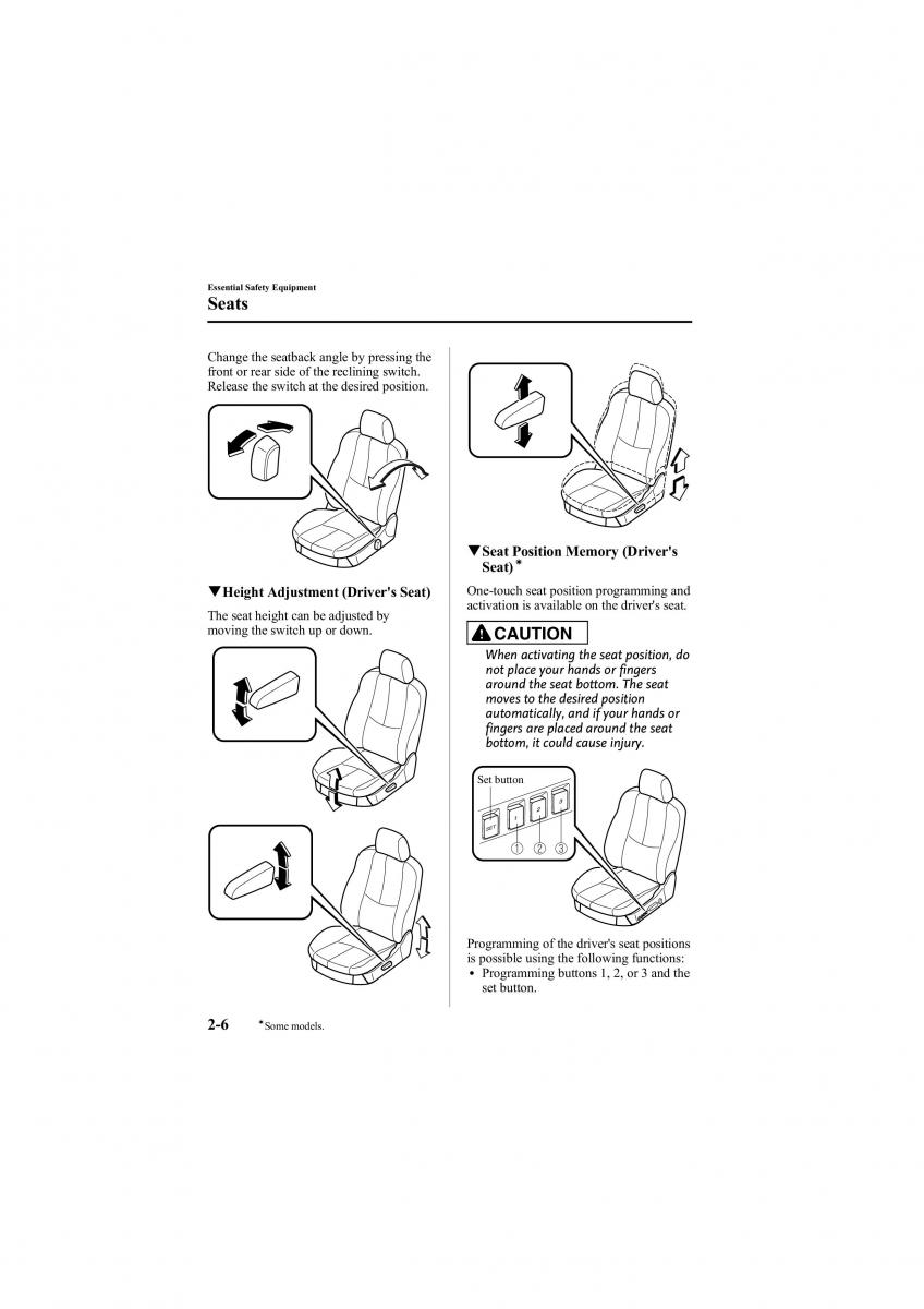 Mazda 6 II 2 owners manual / page 18