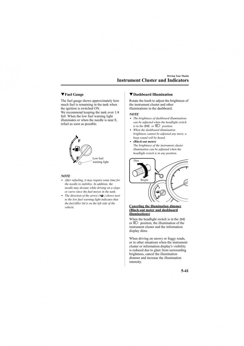 Mazda 6 II 2 owners manual / page 185