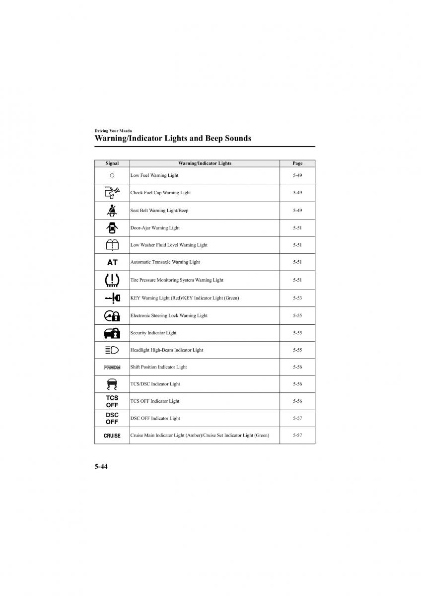 Mazda 6 II 2 owners manual / page 188