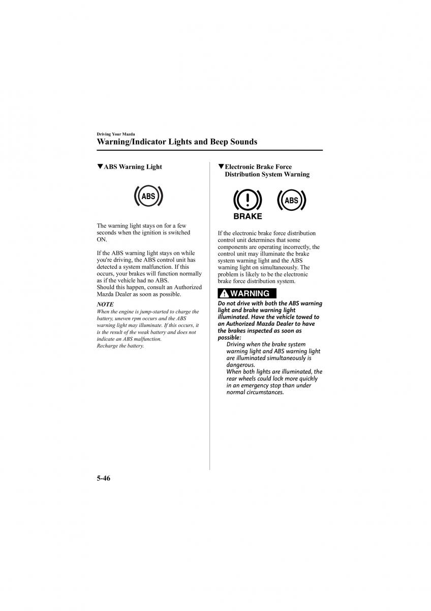 Mazda 6 II 2 owners manual / page 190