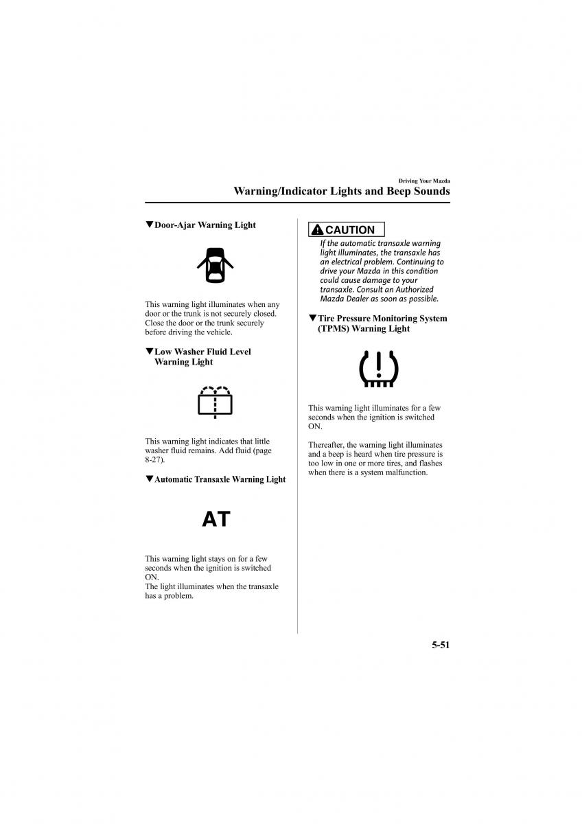 Mazda 6 II 2 owners manual / page 195