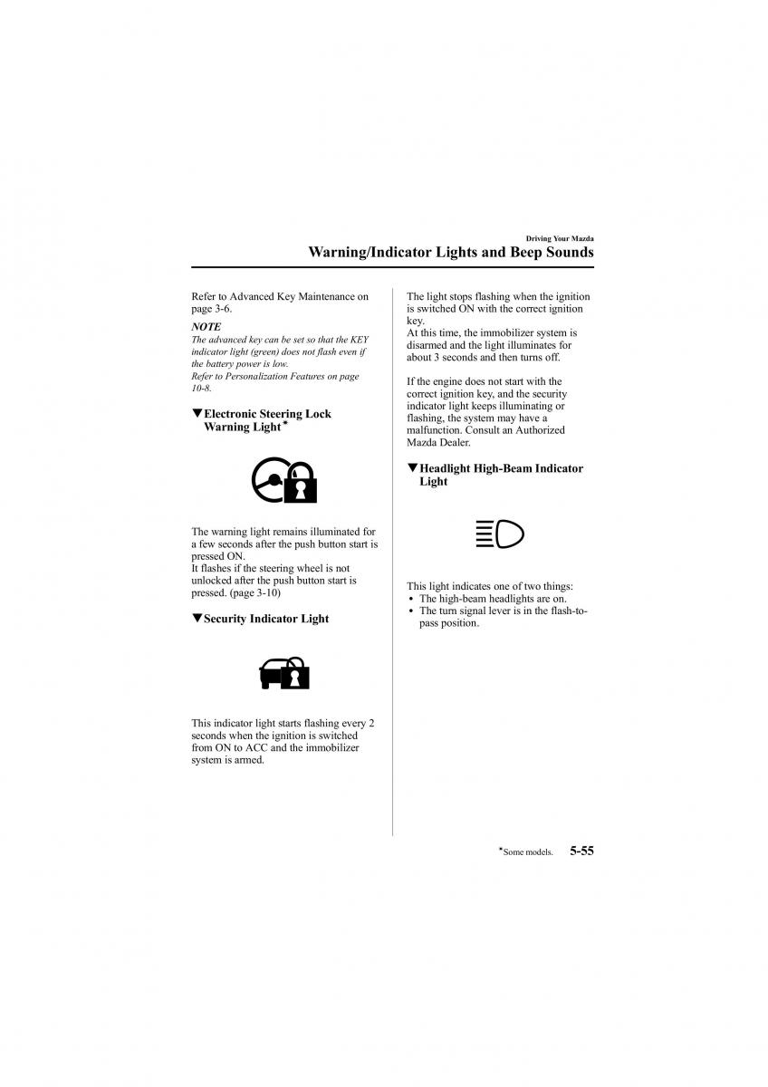 Mazda 6 II 2 owners manual / page 199