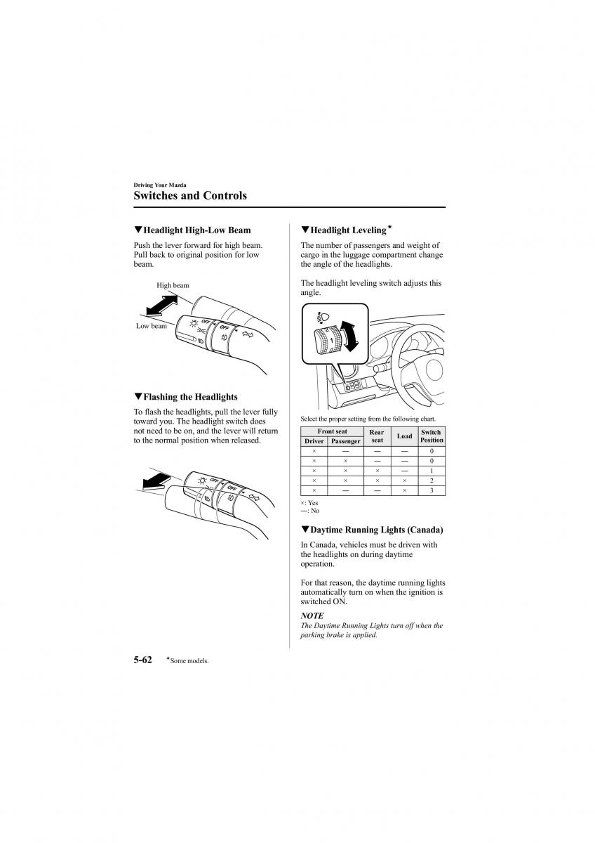 Mazda 6 II 2 owners manual / page 206