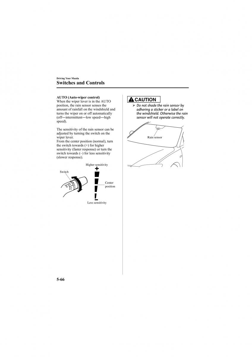 Mazda 6 II 2 owners manual / page 210