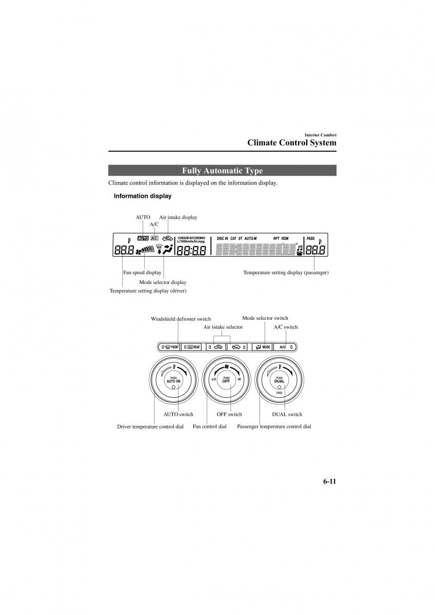 Mazda 6 II 2 owners manual / page 229