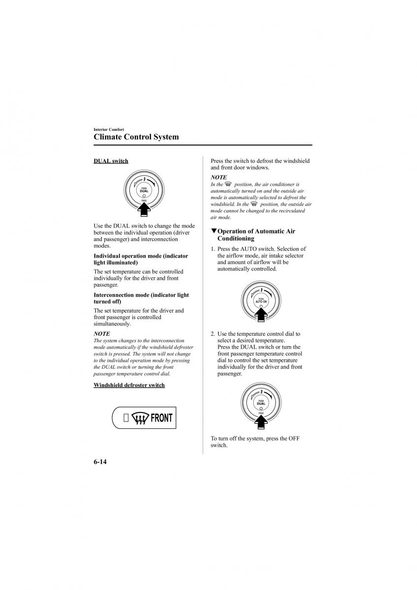 Mazda 6 II 2 owners manual / page 232