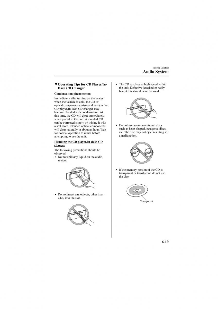 Mazda 6 II 2 owners manual / page 237