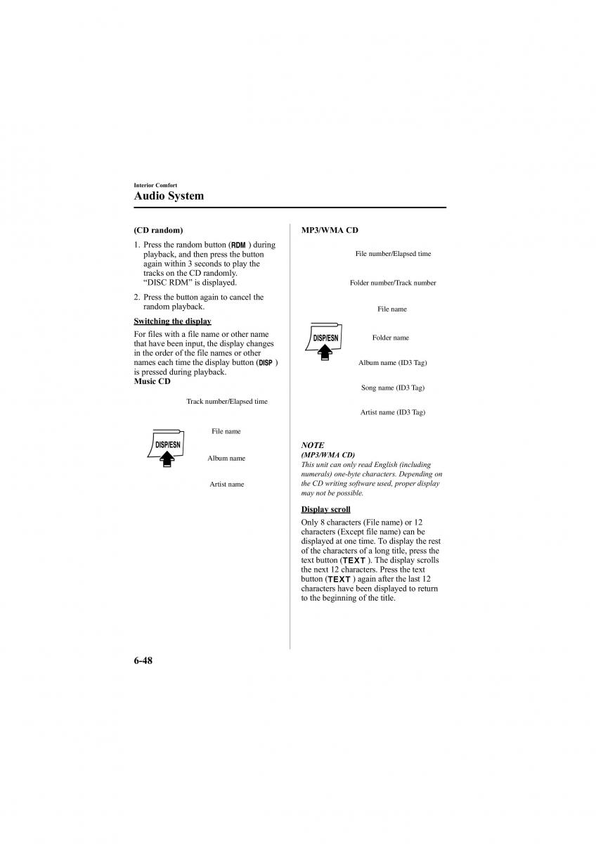 Mazda 6 II 2 owners manual / page 266