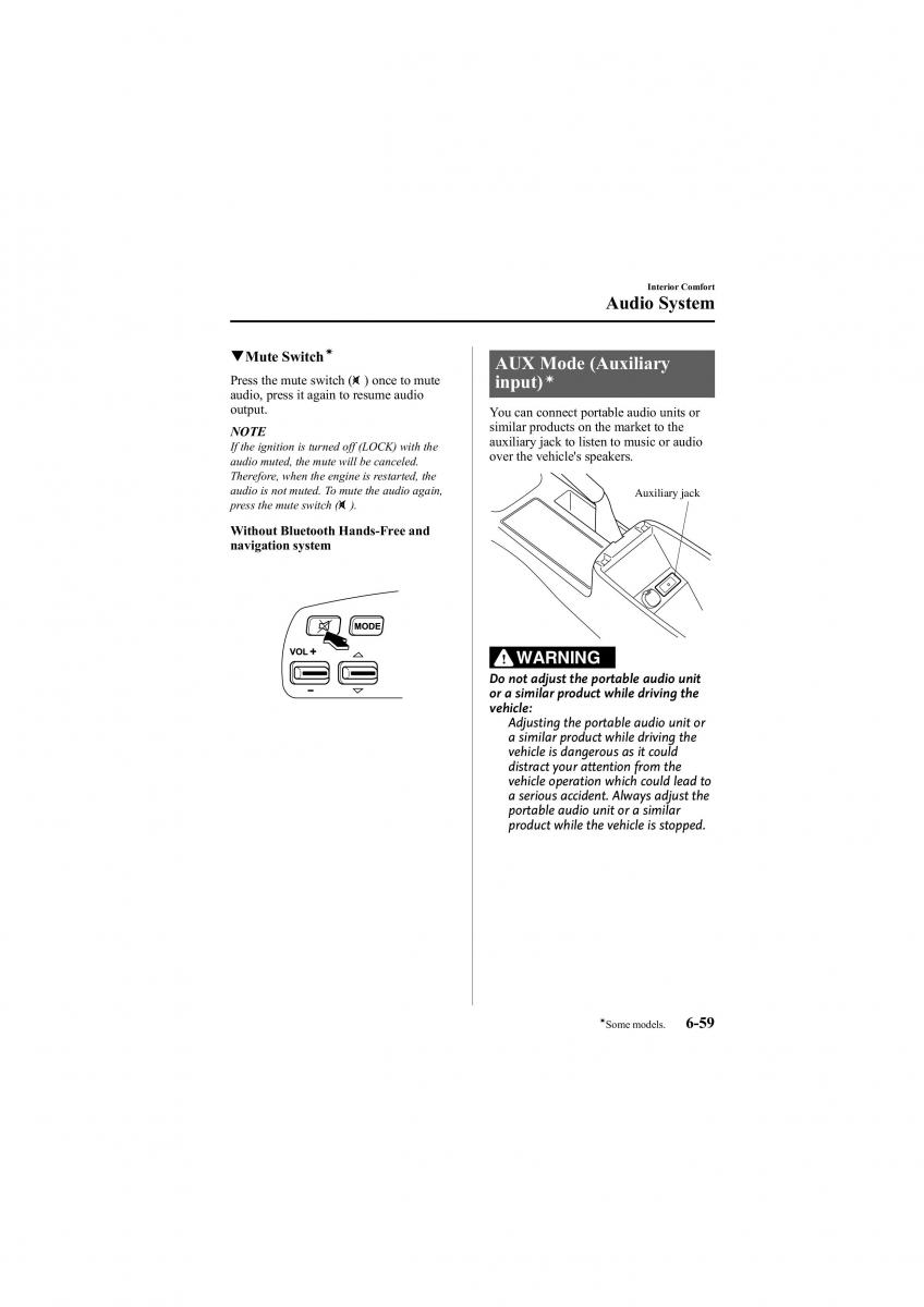 Mazda 6 II 2 owners manual / page 277