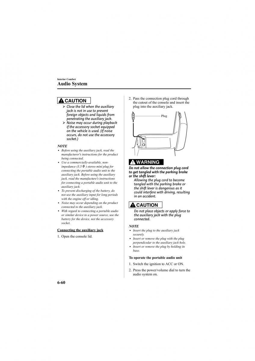 Mazda 6 II 2 owners manual / page 278