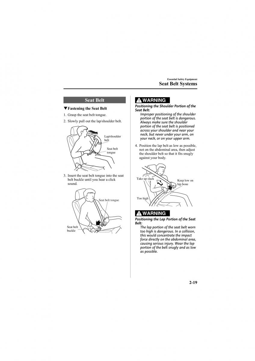 Mazda 6 II 2 owners manual / page 31