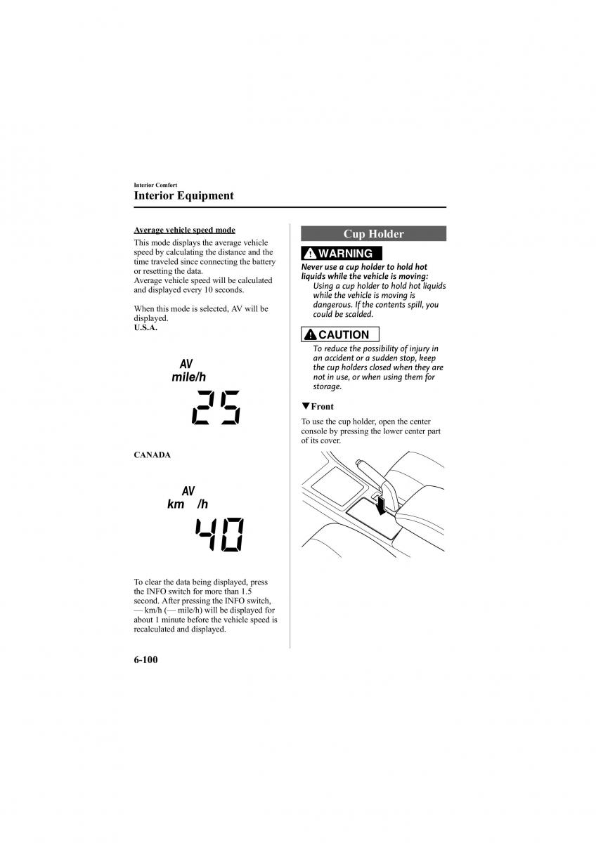 Mazda 6 II 2 owners manual / page 318