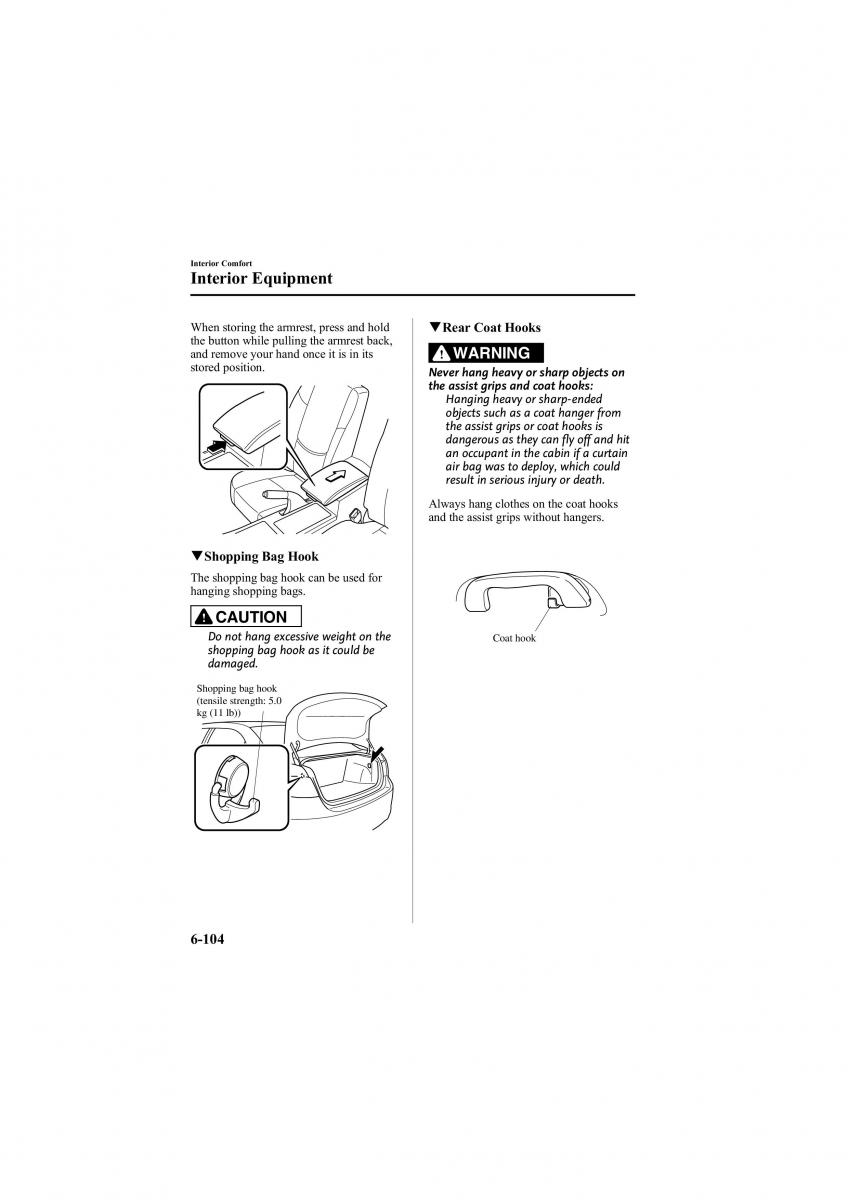 Mazda 6 II 2 owners manual / page 322