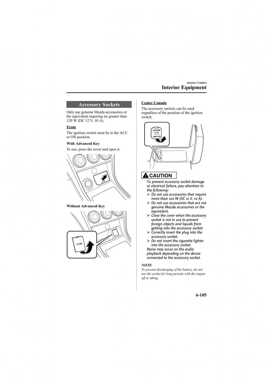 Mazda 6 II 2 owners manual / page 323