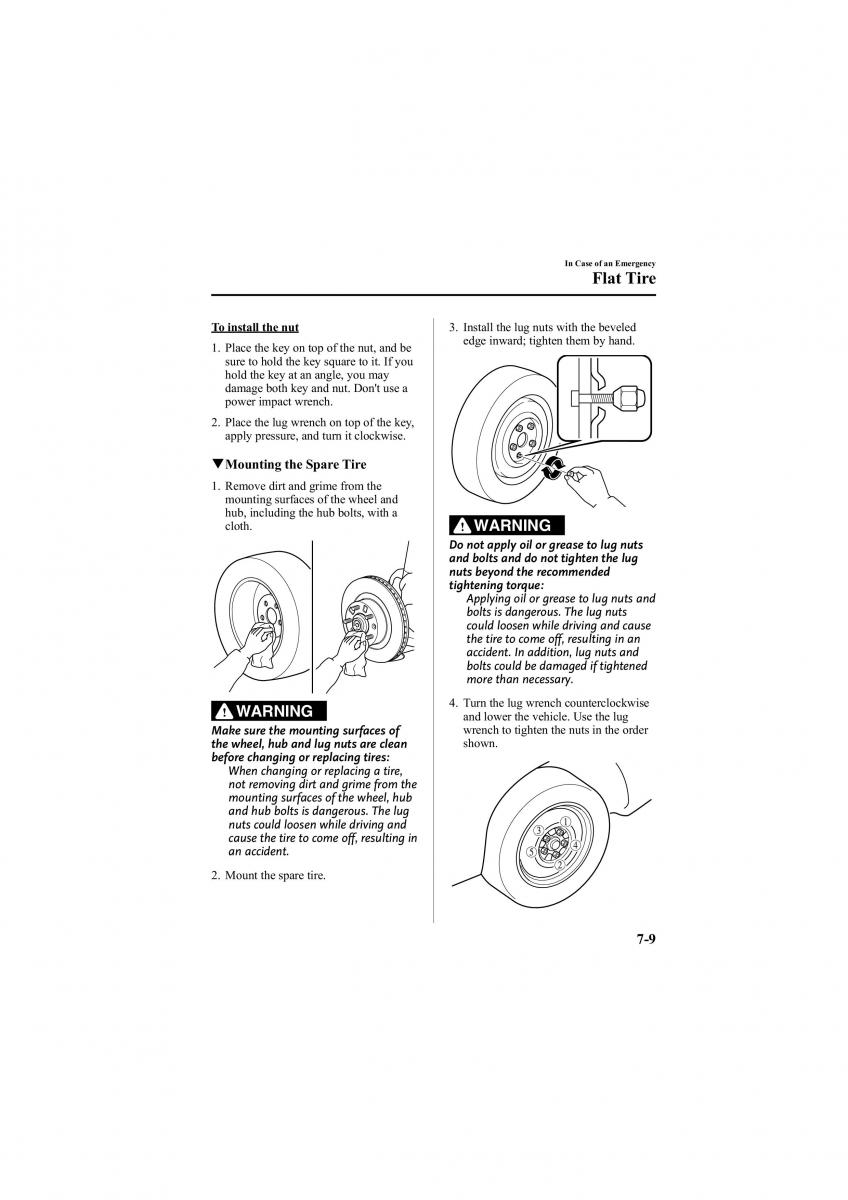 Mazda 6 II 2 owners manual / page 333