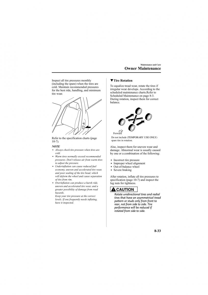 Mazda 6 II 2 owners manual / page 375