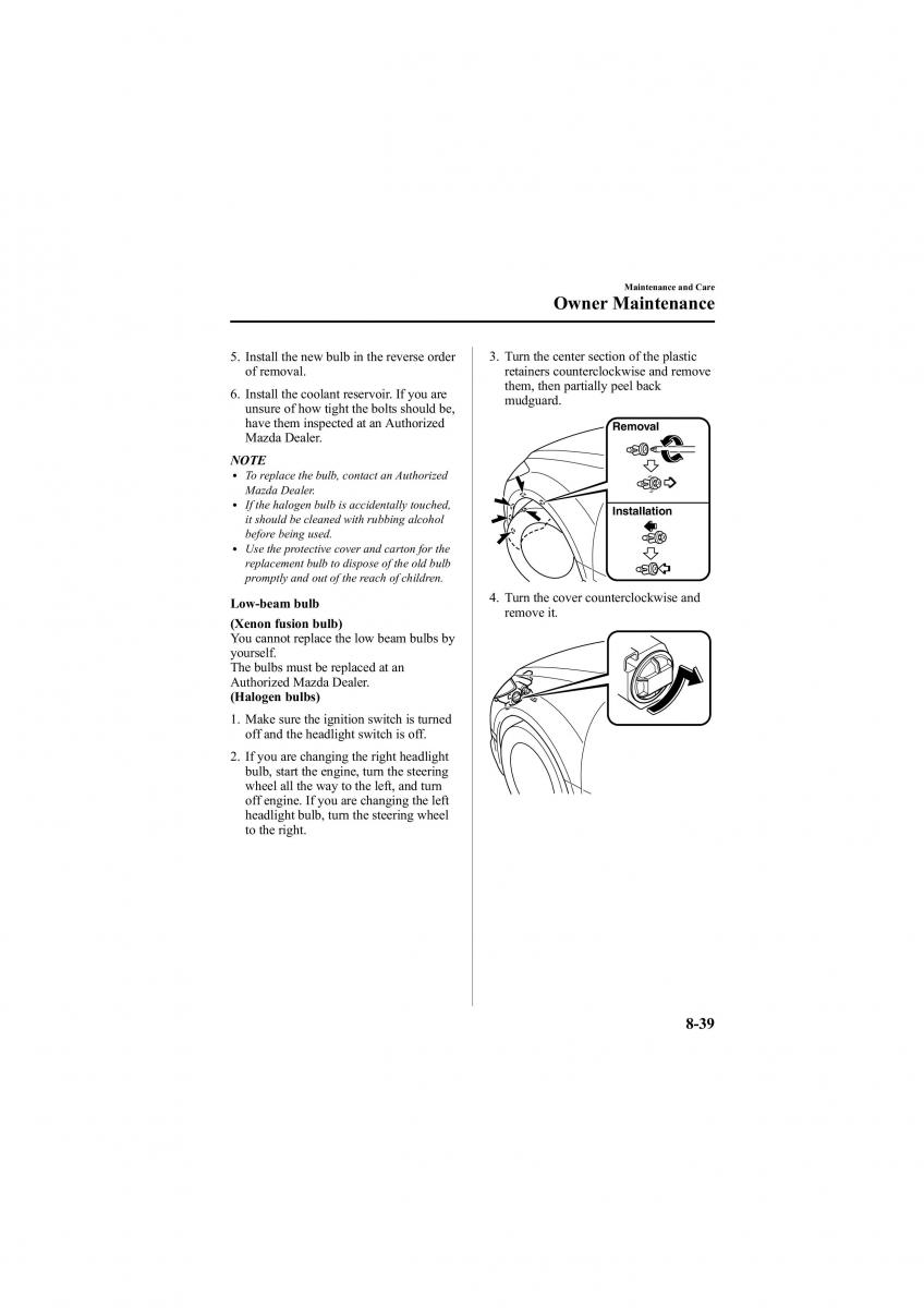 Mazda 6 II 2 owners manual / page 381