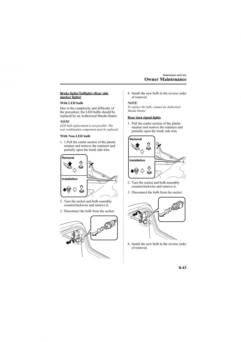 Mazda 6 II 2 owners manual / page 385