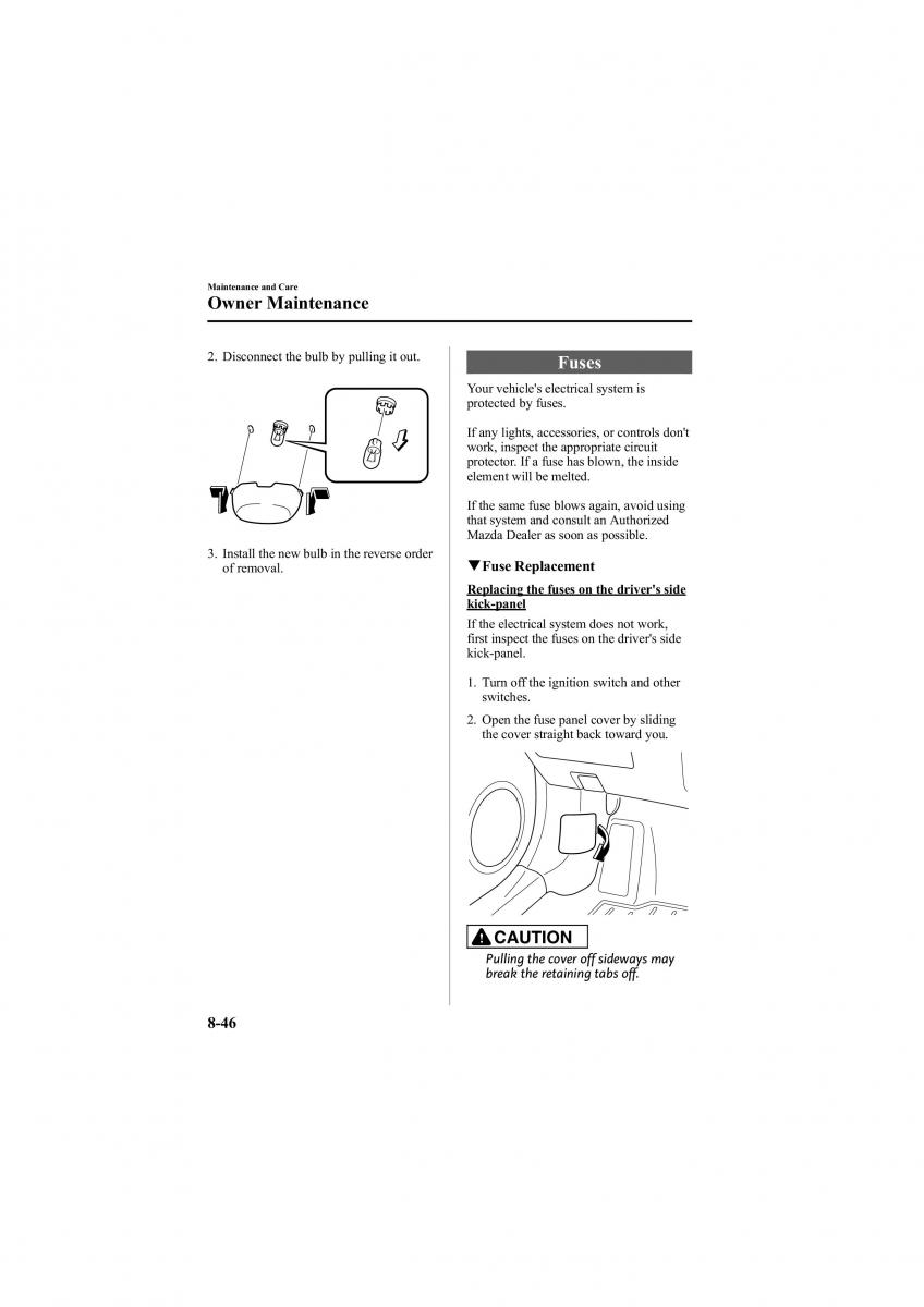 Mazda 6 II 2 owners manual / page 388