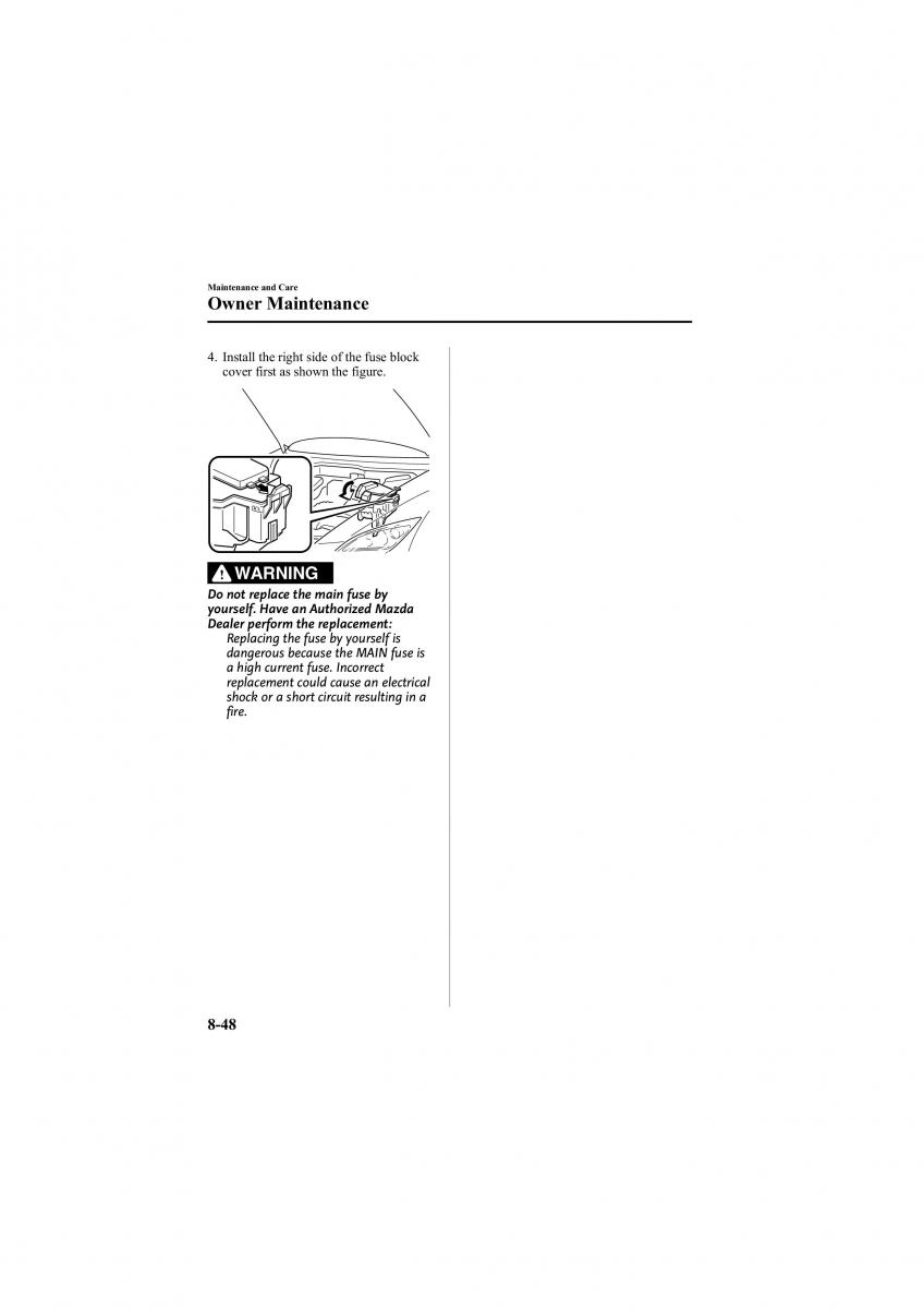 Mazda 6 II 2 owners manual / page 390