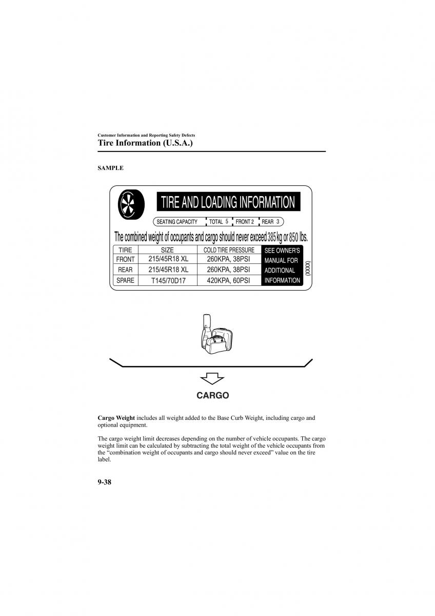 Mazda 6 II 2 owners manual / page 438