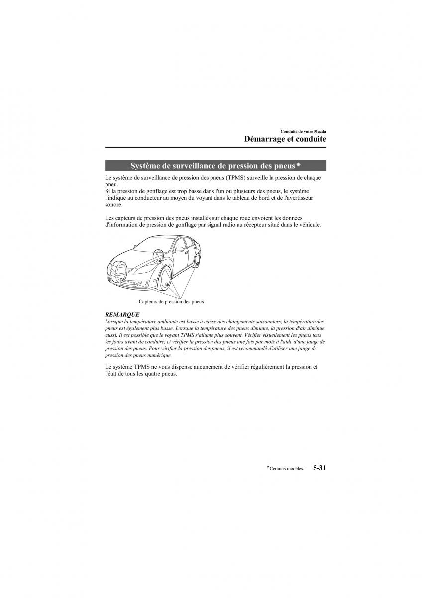 Mazda 6 II 2 manuel du proprietaire / page 195