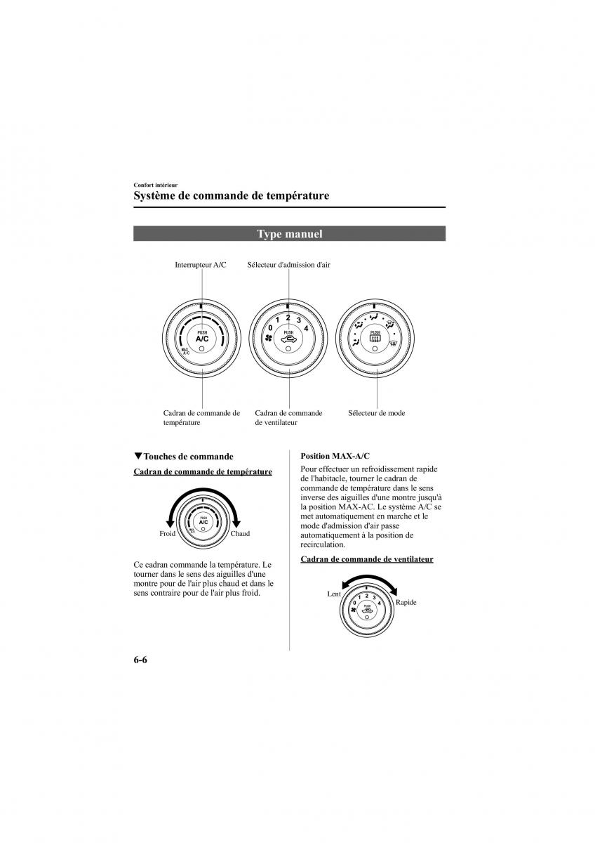 Mazda 6 II 2 manuel du proprietaire / page 252