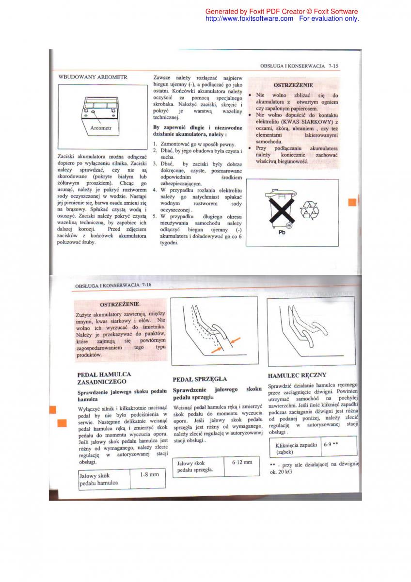 Daewoo Leganza instrukcja obslugi / page 81