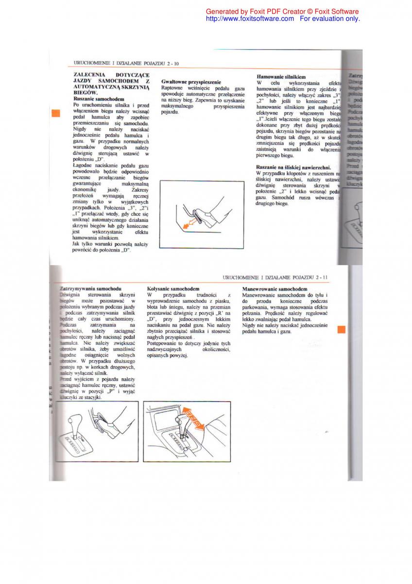 Daewoo Leganza instrukcja obslugi / page 27