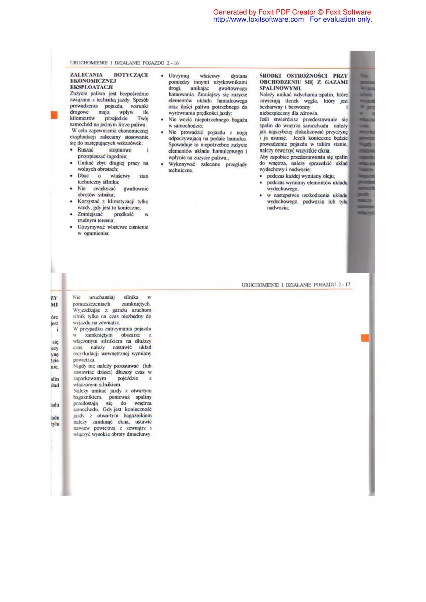 Daewoo Leganza instrukcja obslugi / page 30