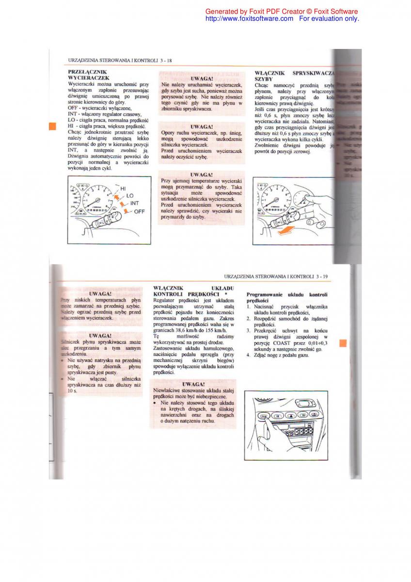 Daewoo Leganza instrukcja obslugi / page 40