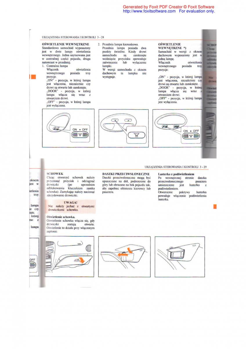 Daewoo Leganza instrukcja obslugi / page 45