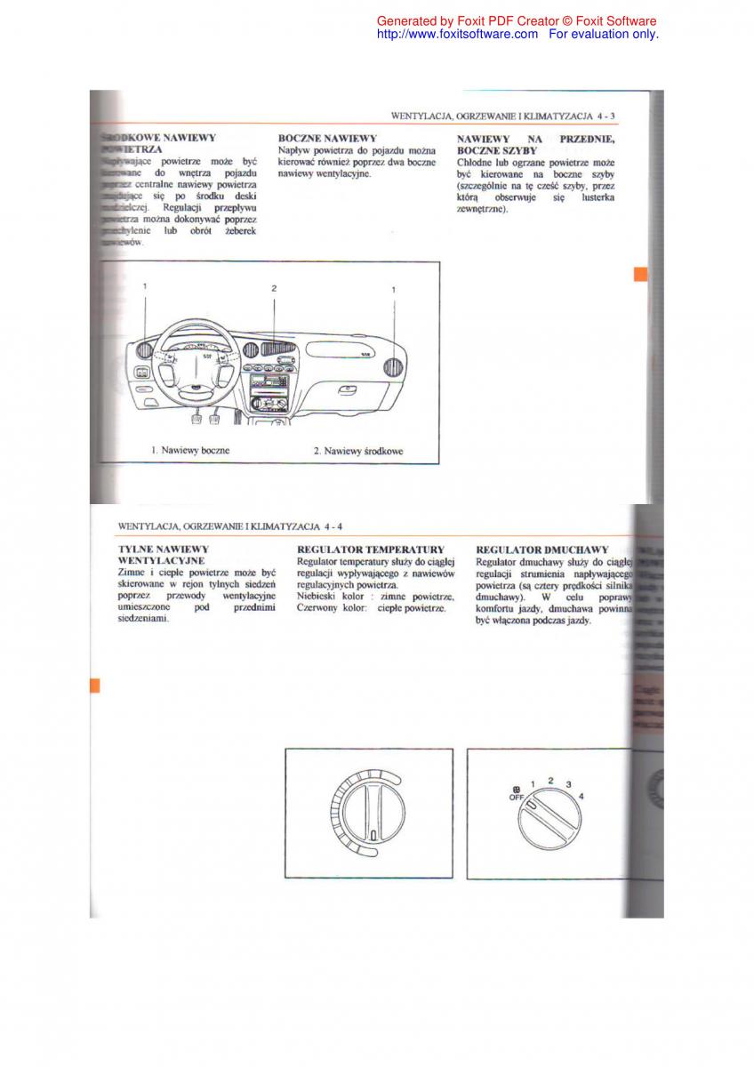 Daewoo Leganza instrukcja obslugi / page 48