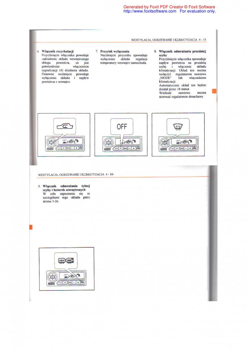 Daewoo Leganza instrukcja obslugi / page 54