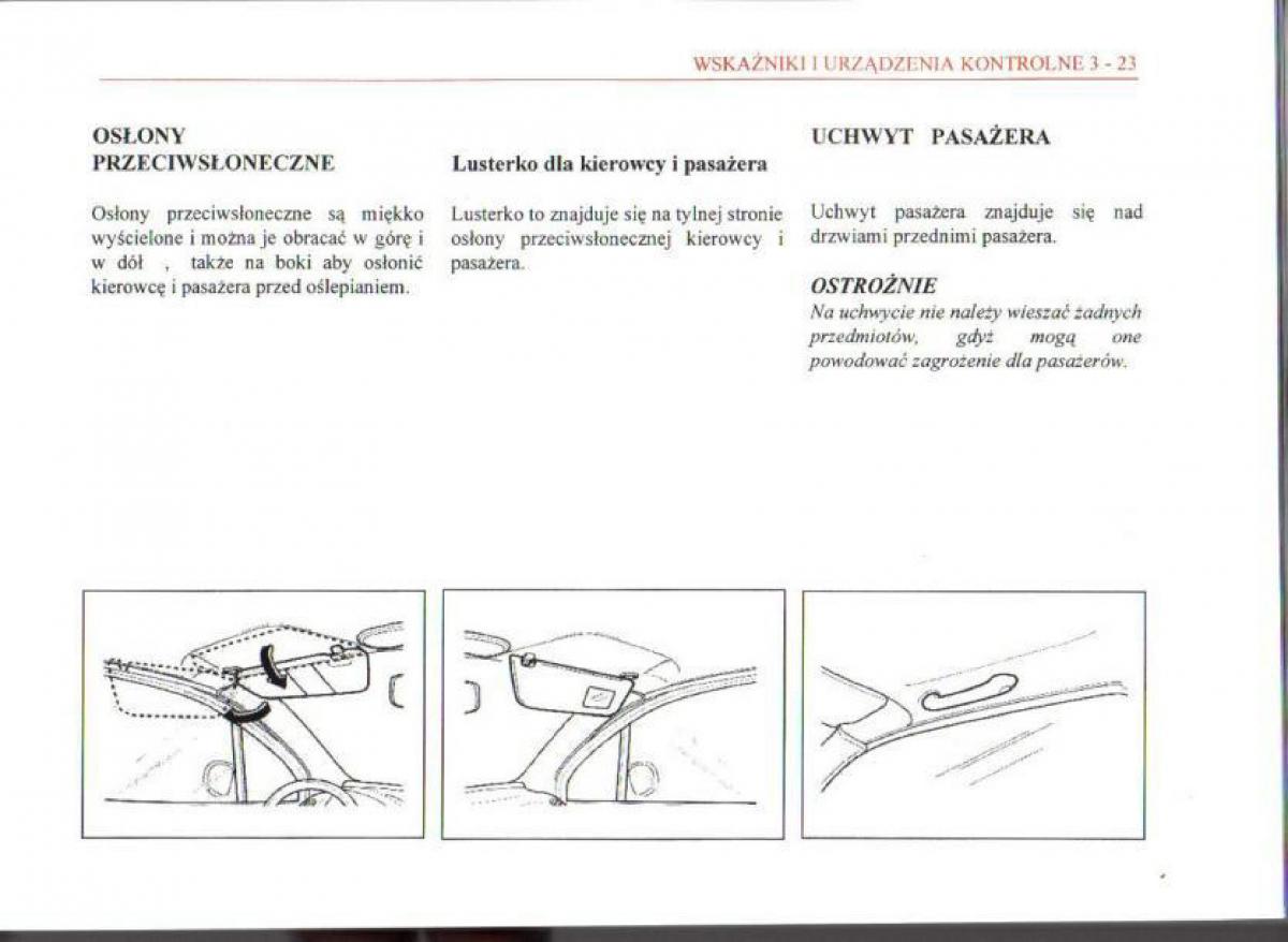 Daewoo Matiz instrukcja obslugi / page 62