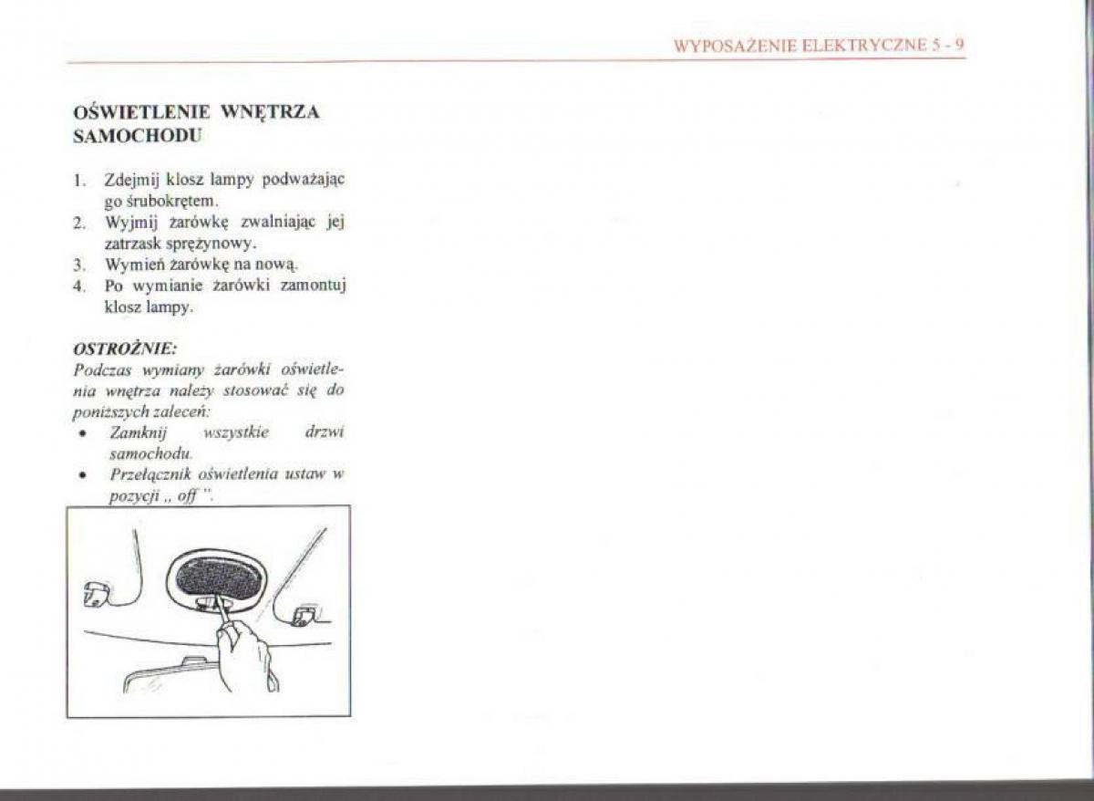 Daewoo Matiz instrukcja obslugi / page 81