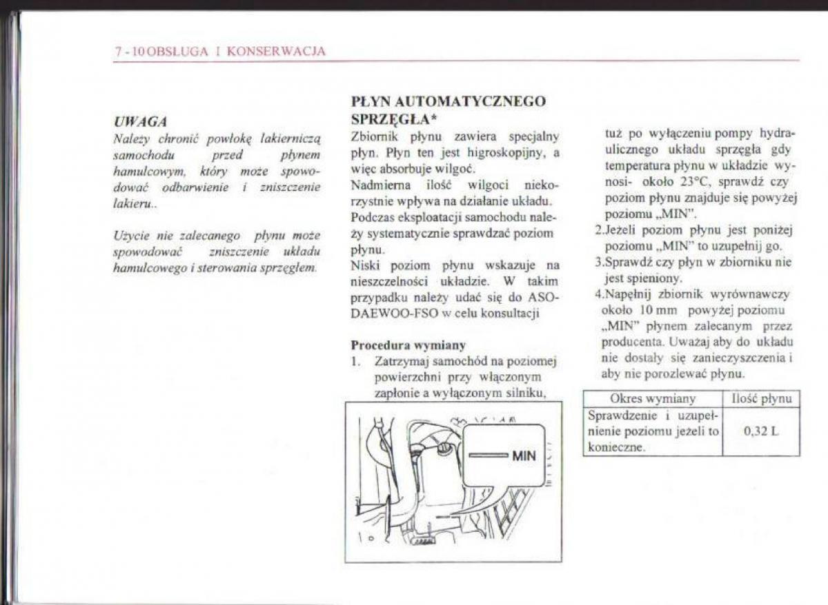 Daewoo Matiz instrukcja obslugi / page 100